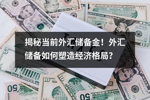 揭秘当前外汇储备金！外汇储备如何塑造经济格局？